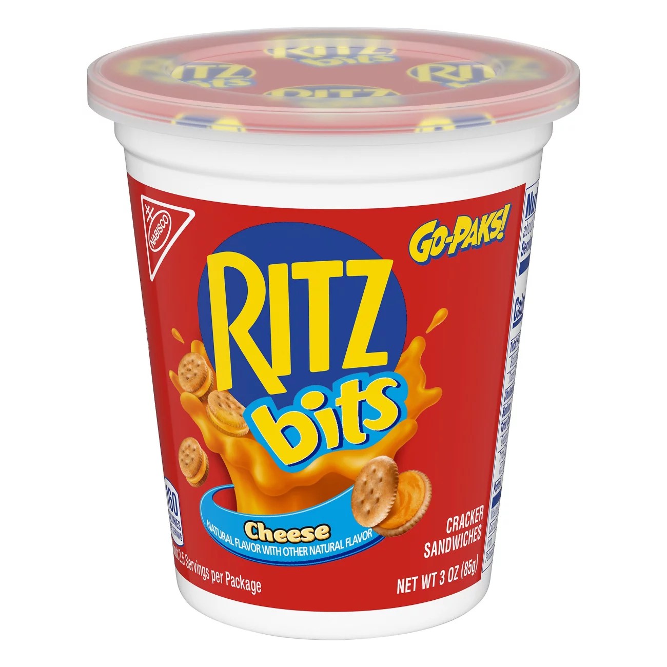 Nabisco GoPaks! Ritz Bits Cheese Cracker Sandwiches Shop Crackers