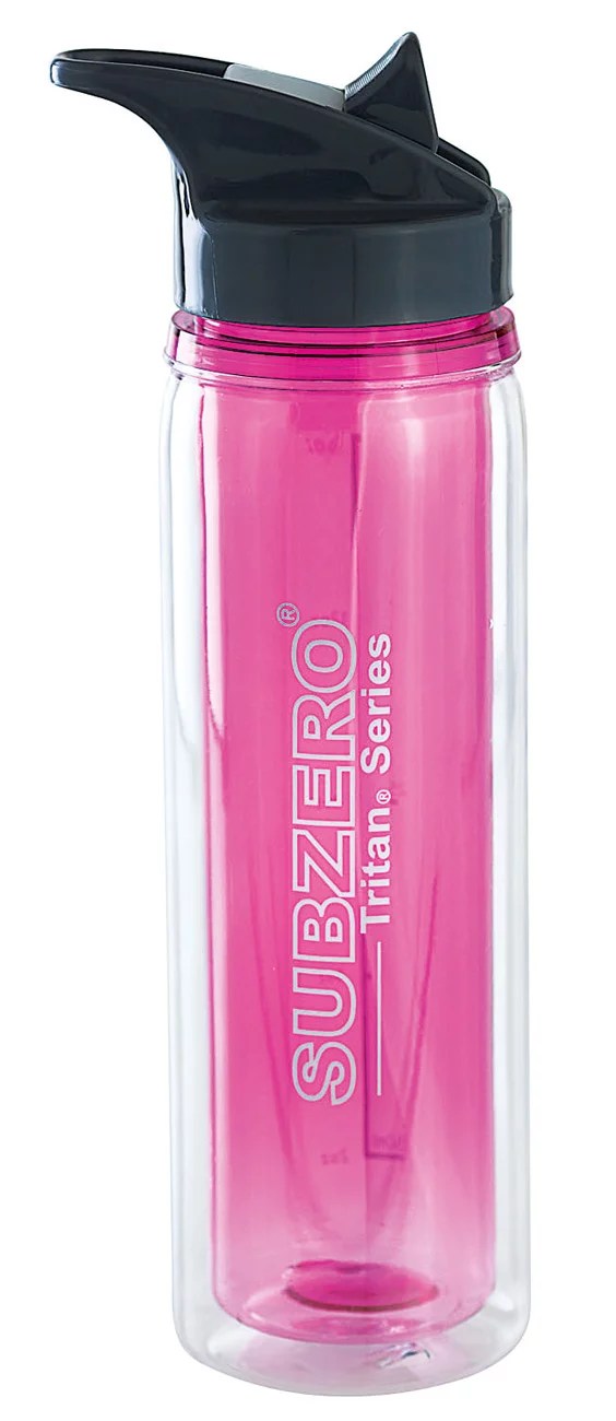 Subzero Tritan Double Wall Water Bottle with Straw Shop Travel & To