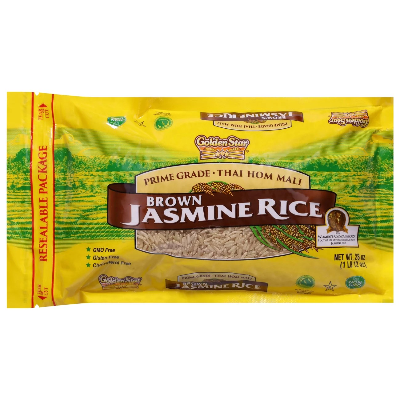 Golden Star Brown Jasmine Rice Shop Rice & Grains at HEB