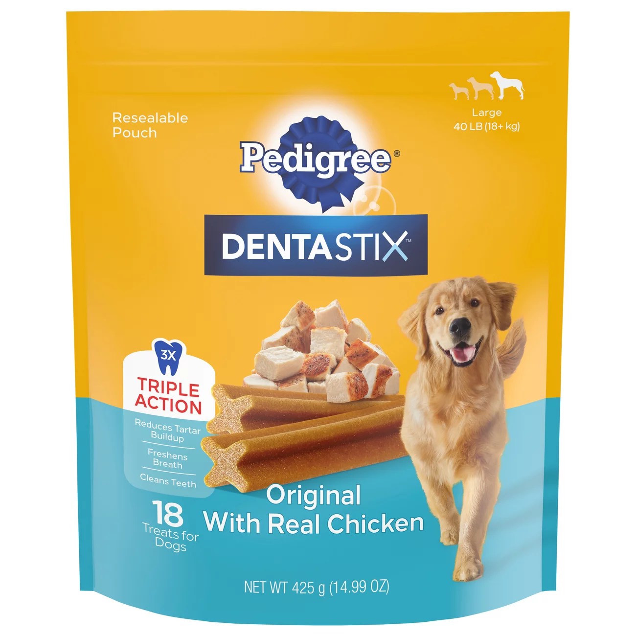 Pedigree DENTASTIX Daily Oral Care Large Dog Treats Shop Dogs at HEB