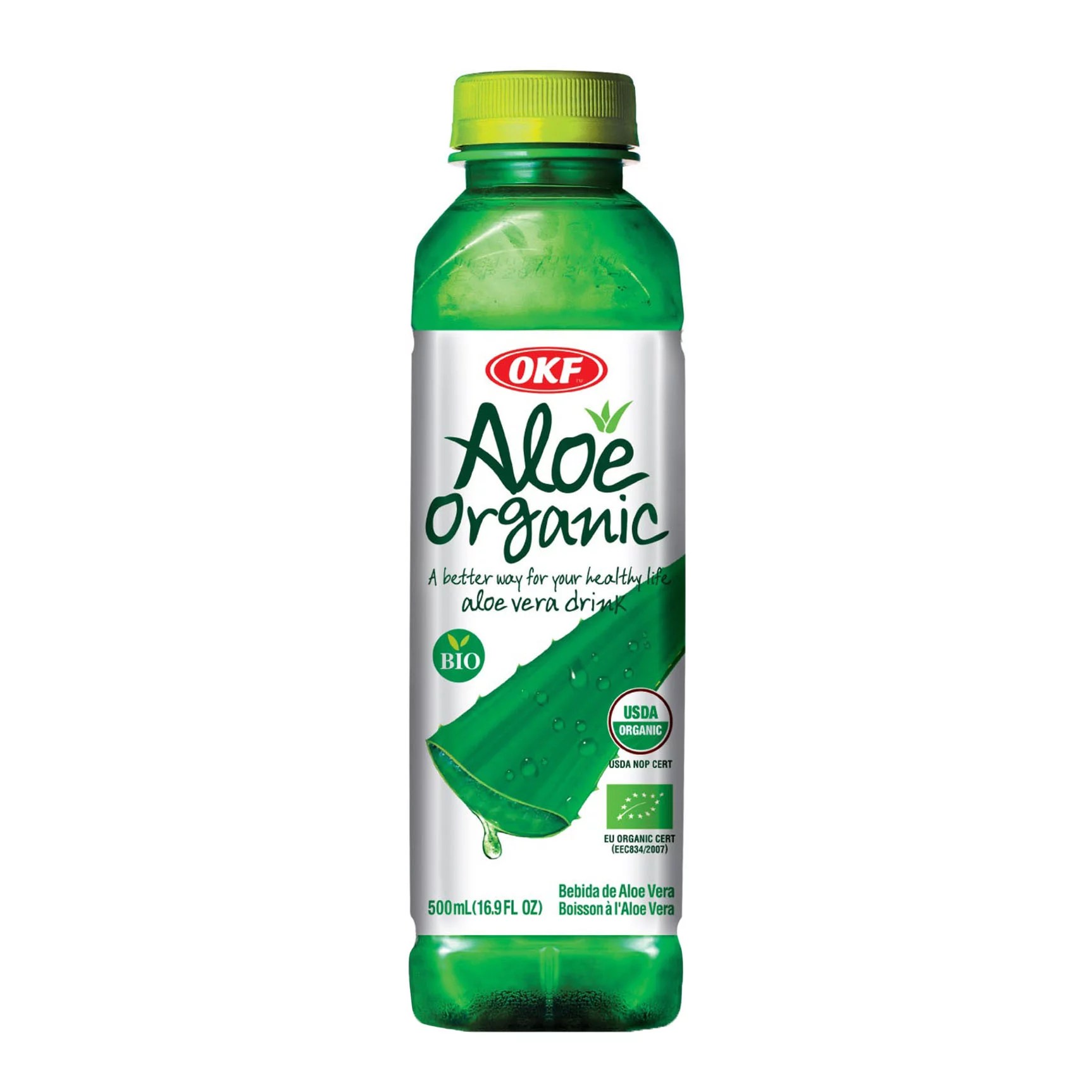 OKF Organic Aloe Water Shop Juice at HEB