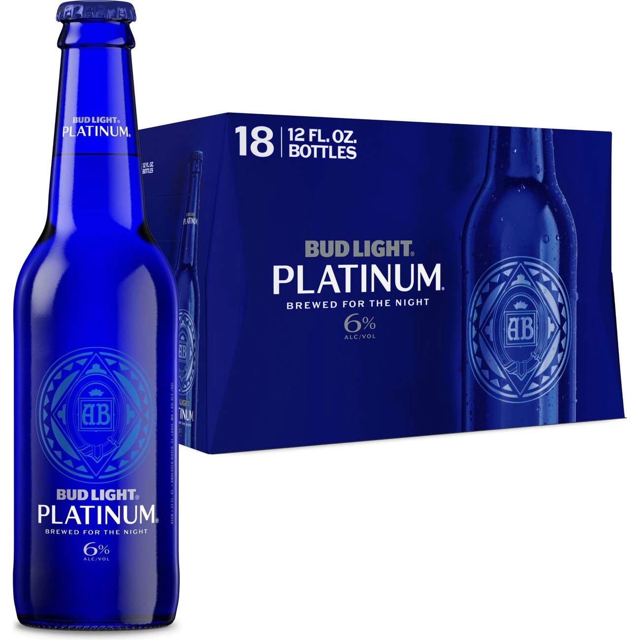 Bud Light Platinum Beer 12 oz Bottles Shop Beer & Wine at HEB
