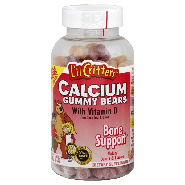 L'il Critters Calcium with Vitamin D Gummy Bears Shop Minerals at HEB