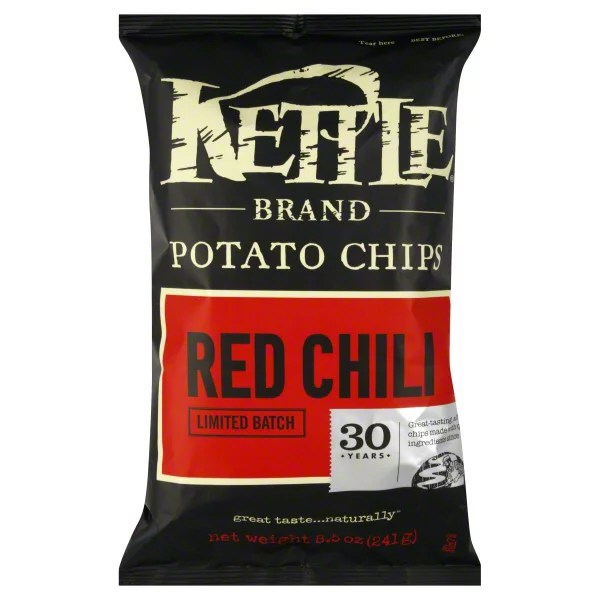 Kettle Red Chili Potato Chips Shop Snacks & Candy at HEB