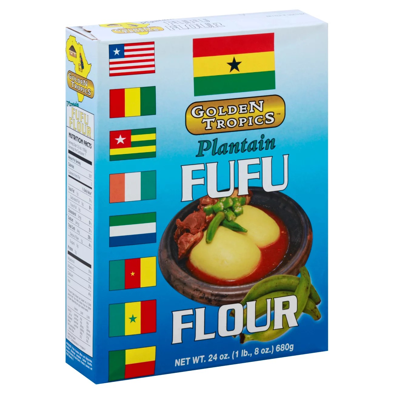 Golden Tropics Plantain Fufu Flour Shop Flour at HEB