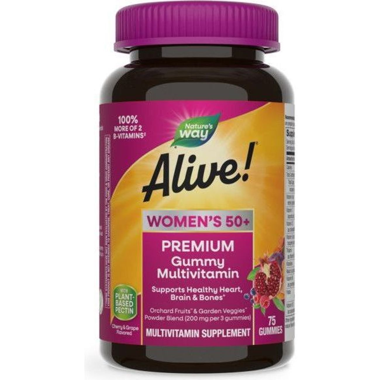Nature's Way Alive! Women's 50+ Gummy Vitamins Shop Multivitamins at