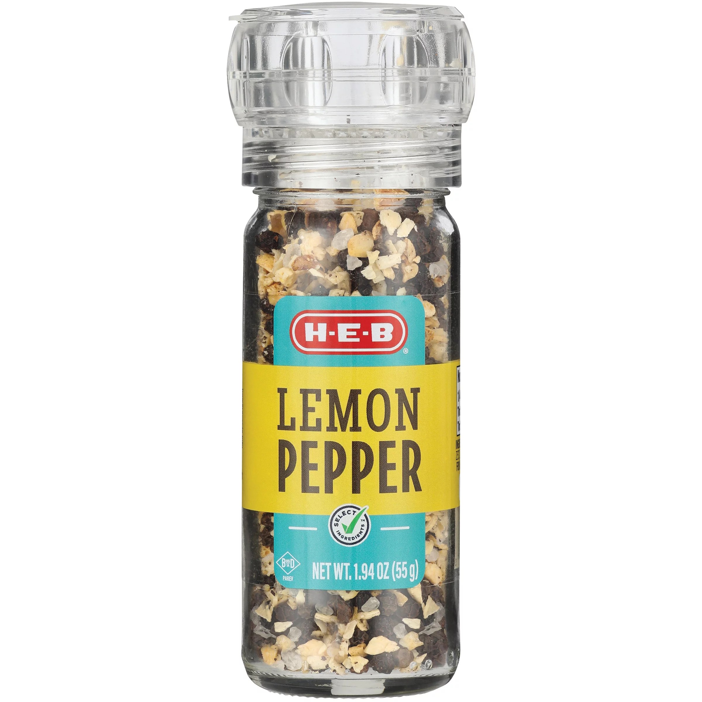 HEB Select Ingredients Lemon Pepper Grinder Shop Herbs & Spices at
