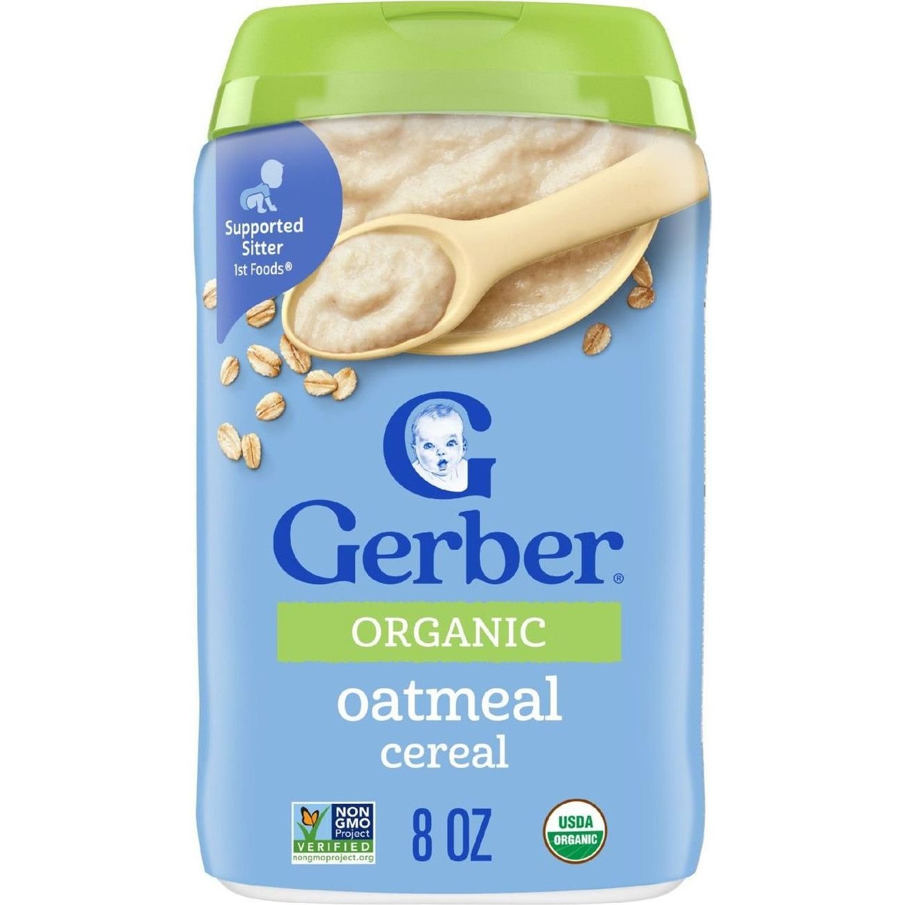 Gerber 1st Foods Organic Single Grain Oatmeal Cereal