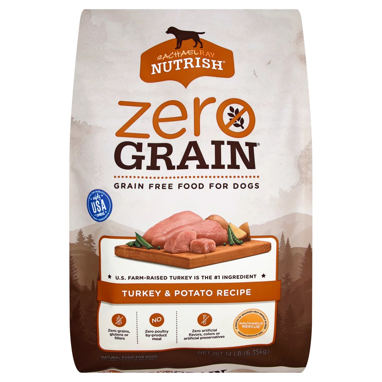 Rachael Ray Nutrish Zero Grain Turkey & Potato Recipe Dry Dog Food