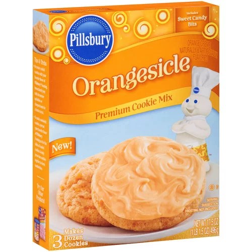 Pillsbury Orangesicle Premium Cookie Mix Shop Baking Ingredients at HEB