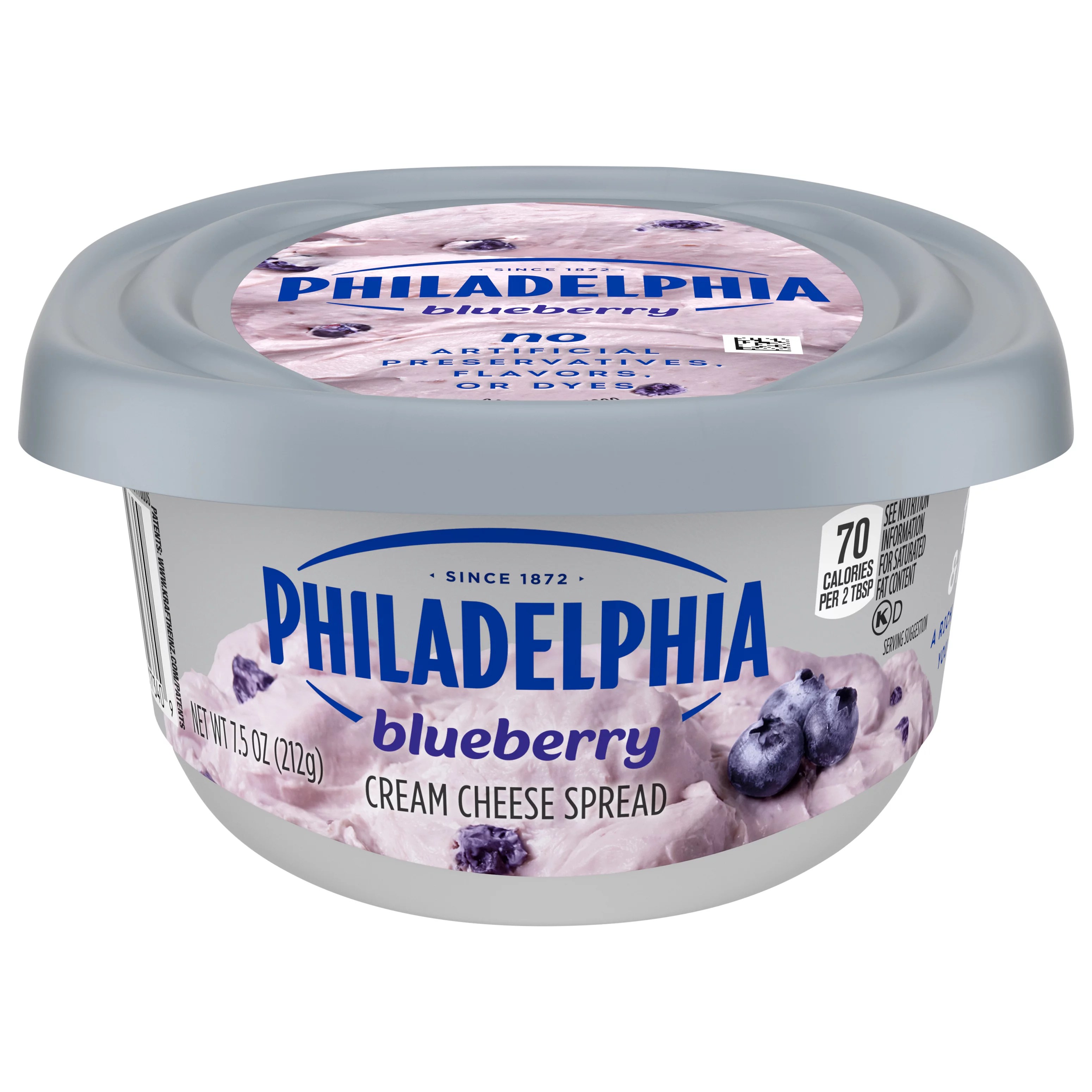 Kraft Philadelphia Blueberry Cream Cheese Shop Cheese at HEB