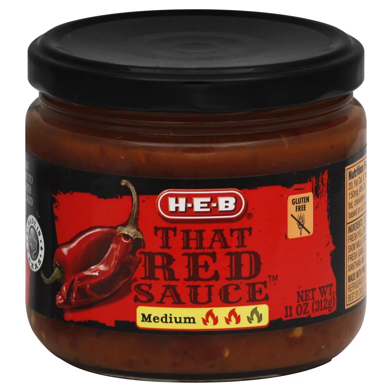 HEB That Red Sauce Medium Shop Salsa & Dip at HEB