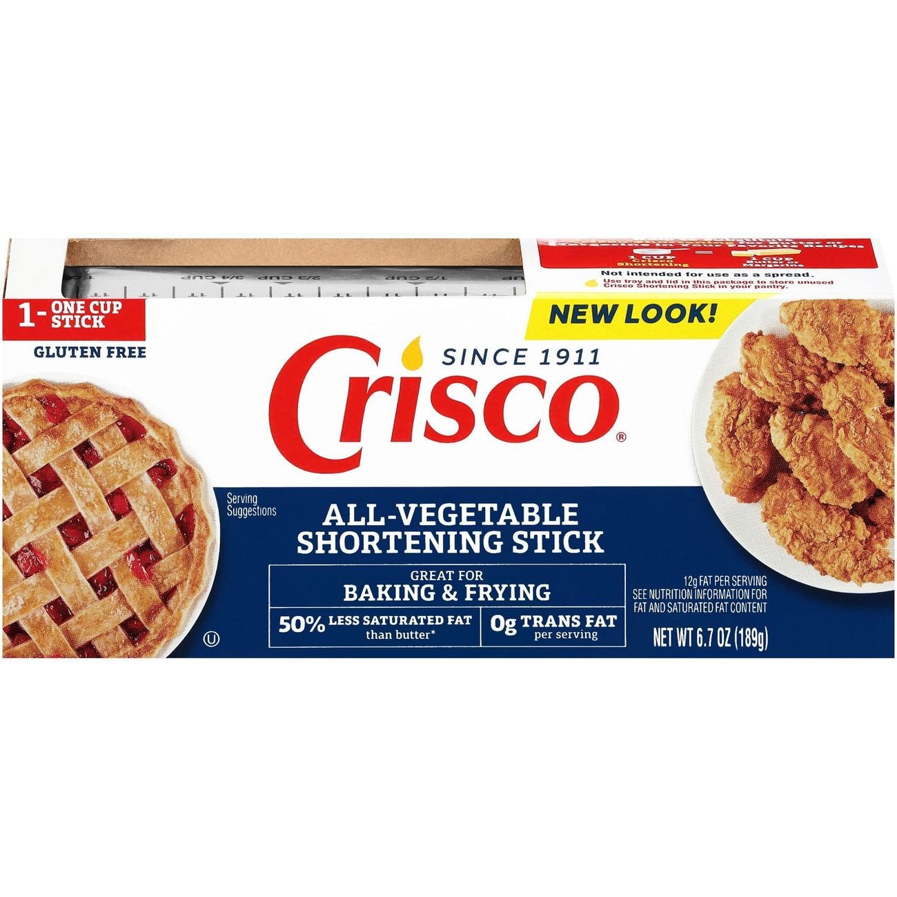Crisco Baking Stick Original AllVegetable Shortening Shop Butter