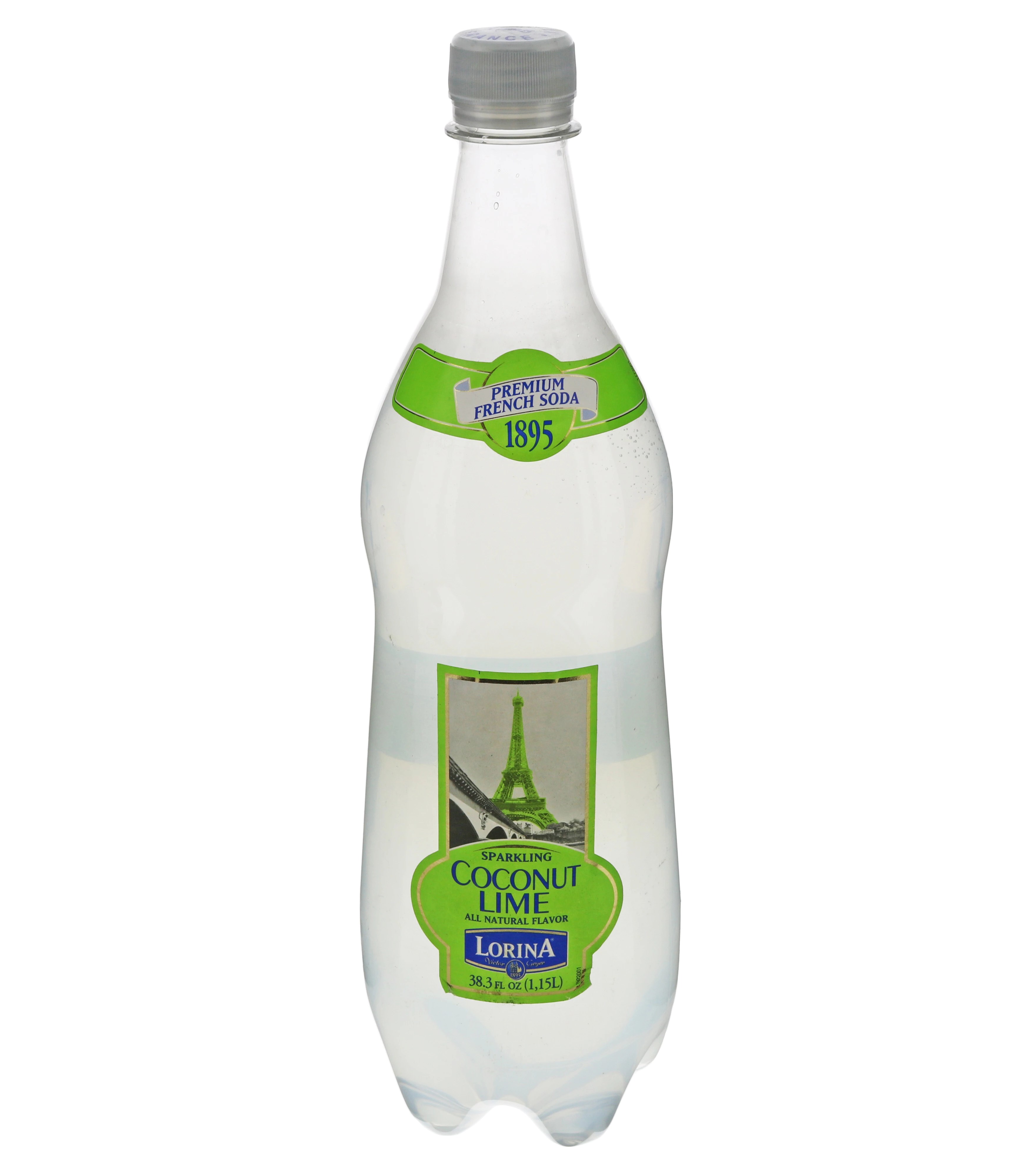 Lorina Premium French Coconut Lime Sparkling Soda Shop Soda at HEB