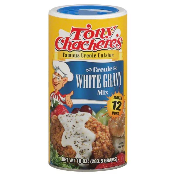 Tony Chachere's Creole White Gravy Mix Shop Sauces & Marinades at HEB
