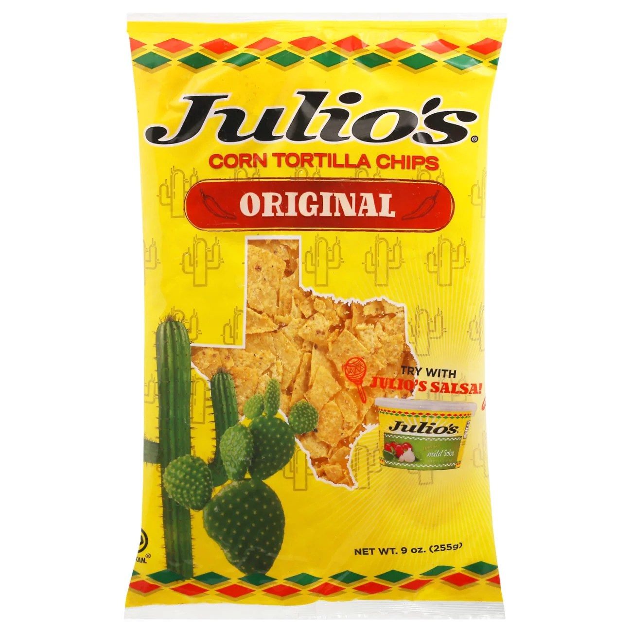 Julio's Seasoned Corn Tortilla Chips Shop Chips at HEB