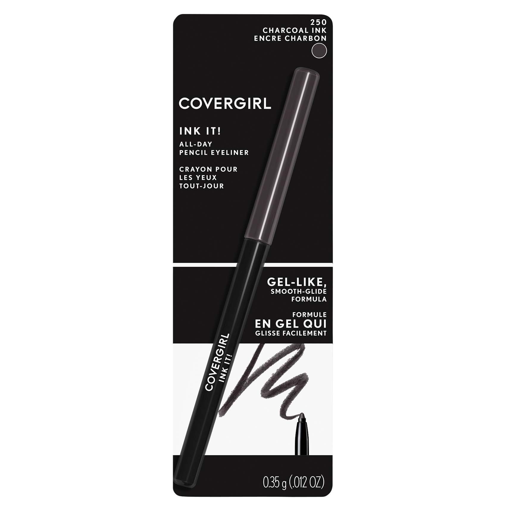 Covergirl Ink It! Eyeliner 250 Charcoal Ink Shop Makeup at HEB