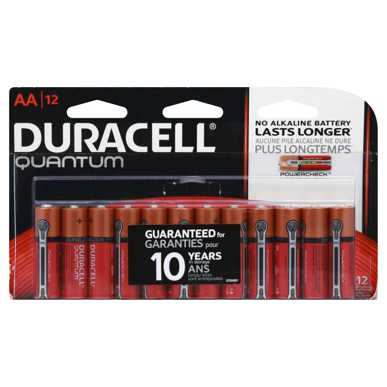 Duracell Quantum Alkaline HiDensity Core AA Batteries Shop Batteries