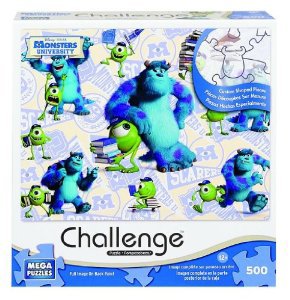 Mega Puzzles Challenge Puzzle Assortment 500 piece Shop Mega Puzzles