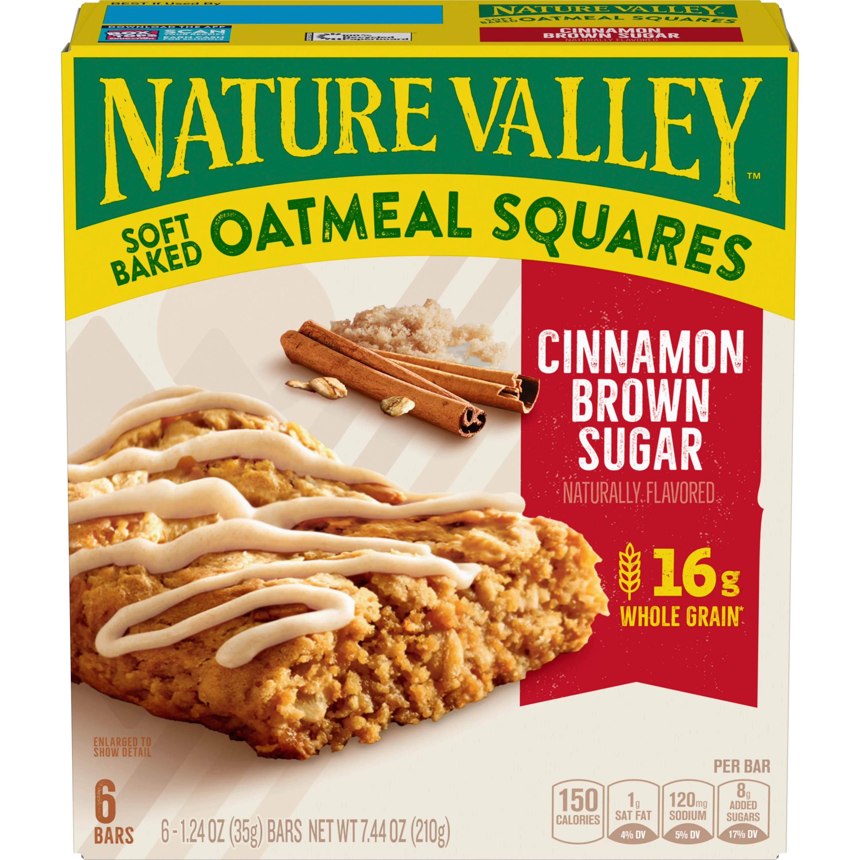 Nature Valley SoftBaked Cinnamon Brown Sugar Oatmeal Squares Shop