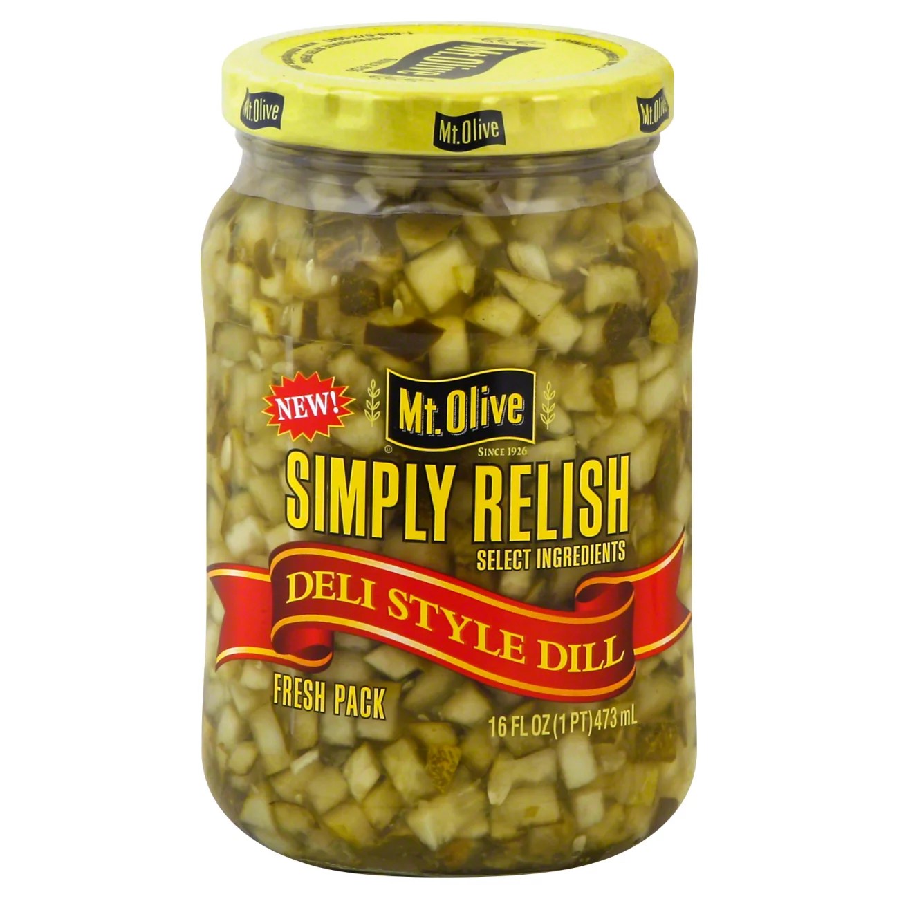 Mt. Olive Deli Style Kosher Dill Relish Shop Condiments at HEB
