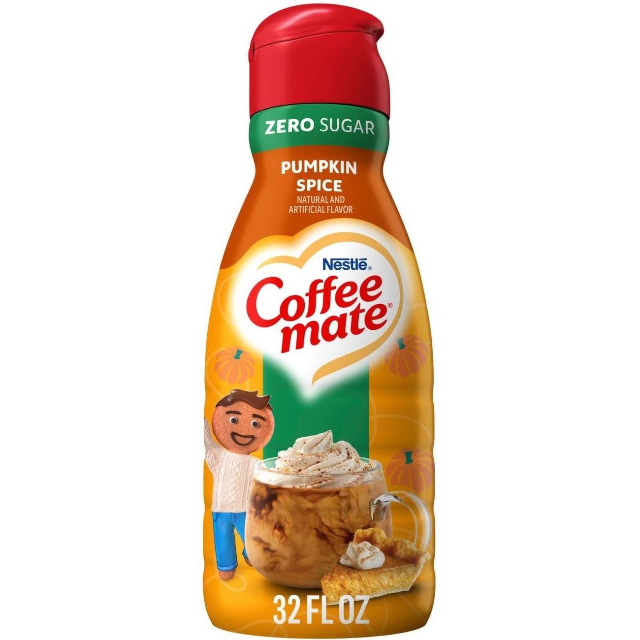 Nestle CoffeeMate Sugar Free Pumpkin Spice Liquid Coffee Creamer