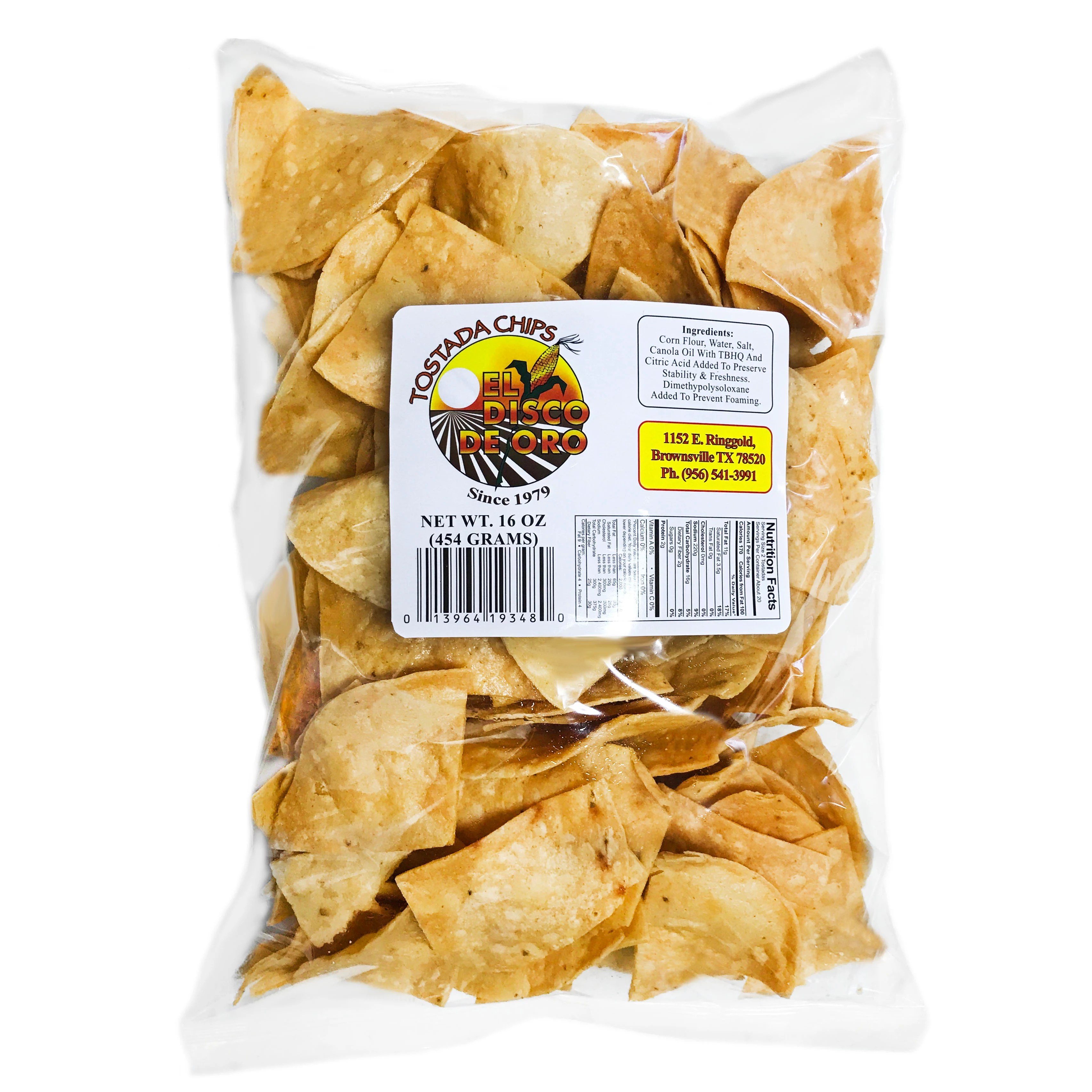 El Disco De Oro Tostada Chips Shop Chips at HEB