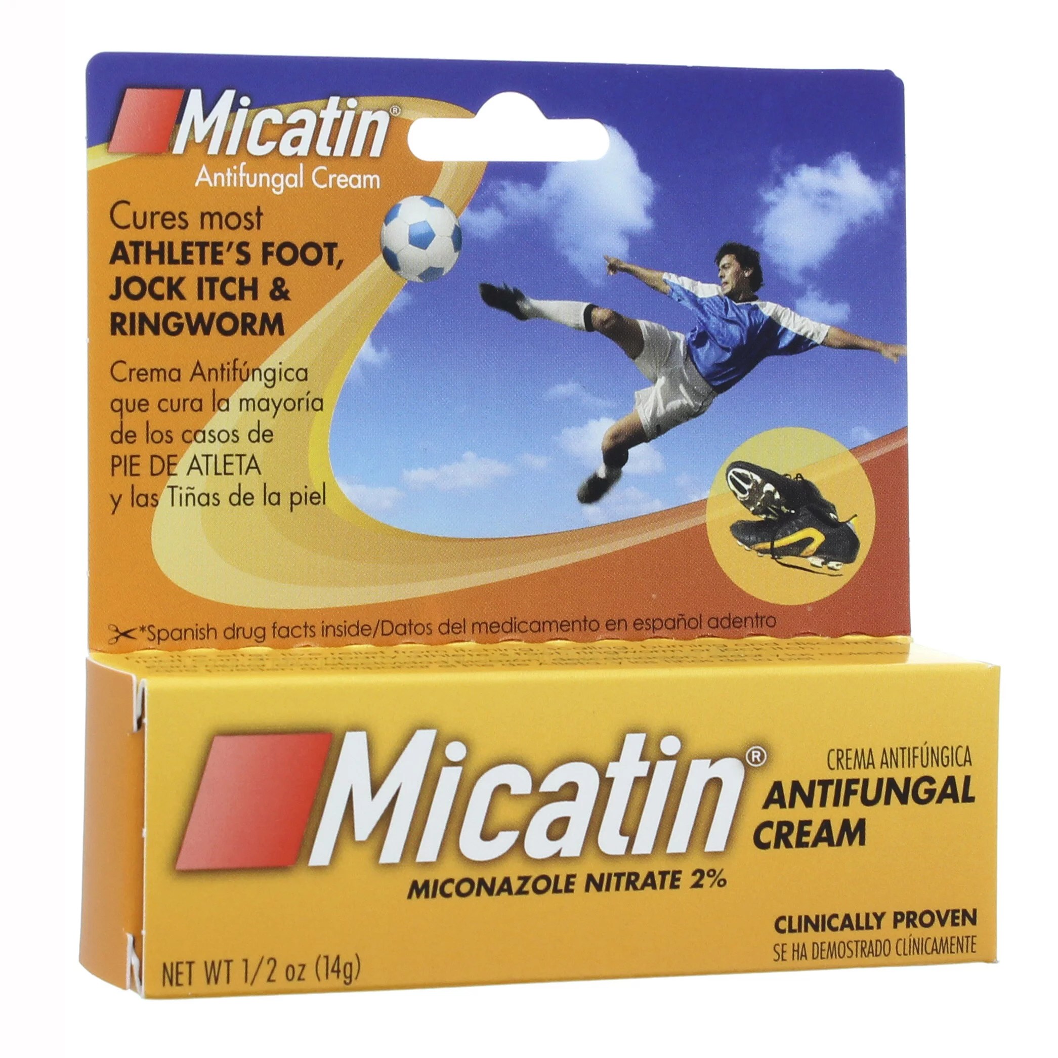 Micatin Antifungal Cream Shop Foot Care at HEB