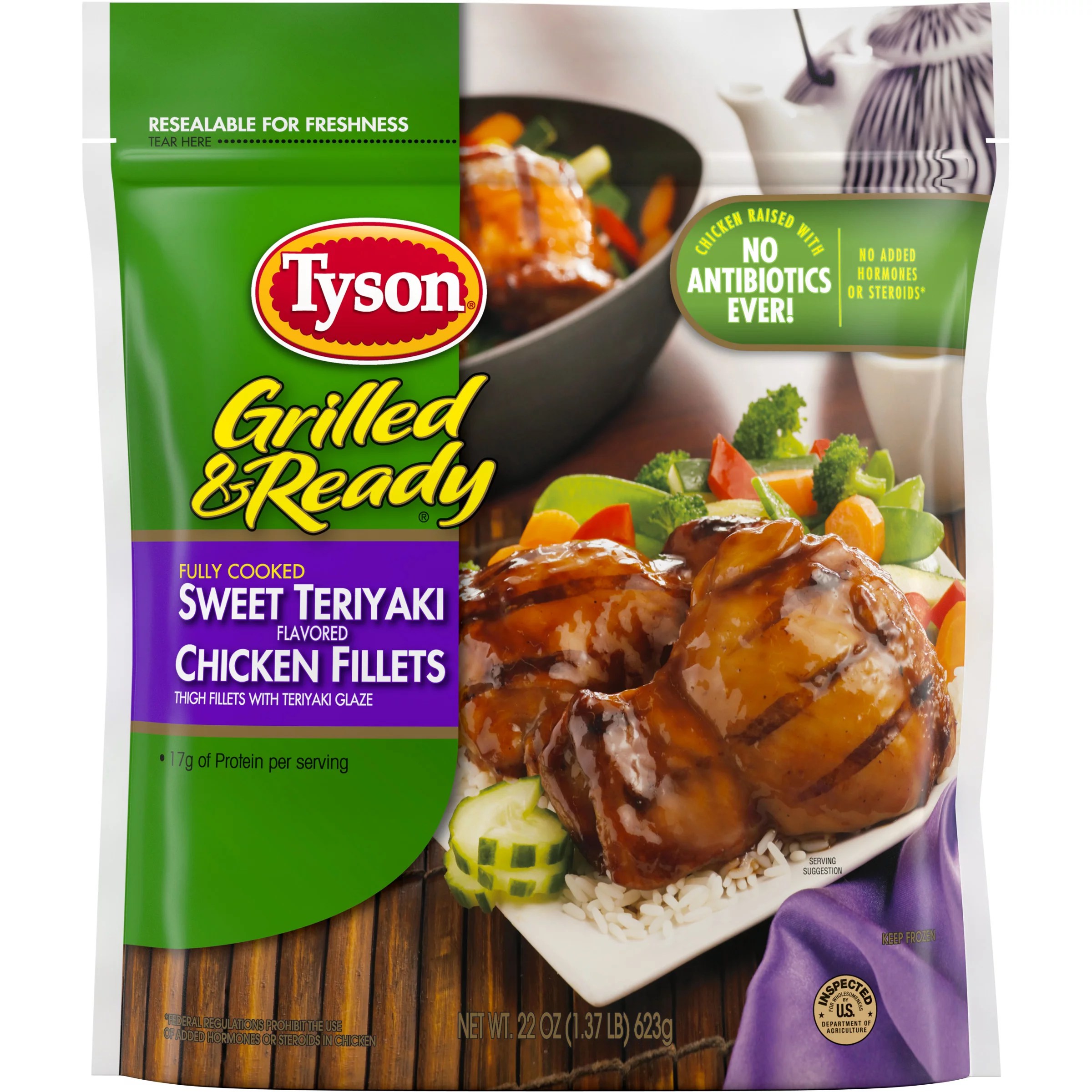 Tyson Grilled & Ready Sweet Asian Chicken Thigh Fillets Shop Chicken