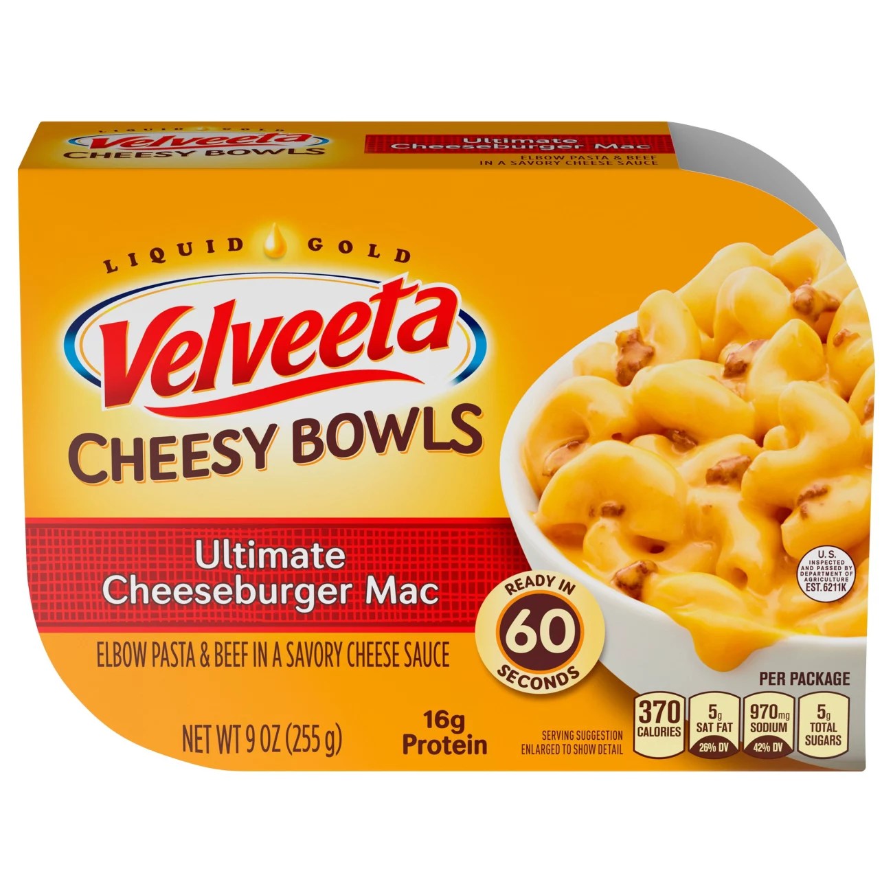 Kraft Velveeta Cheesy Skillets Singles Ultimate Cheeseburger Mac Shop