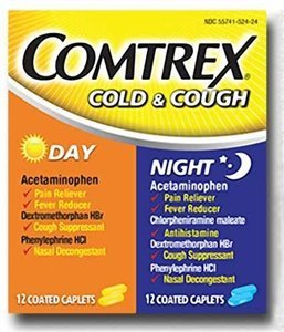 Comtrex Cold & Cough Day/Night Coated Caplets Shop Medicines