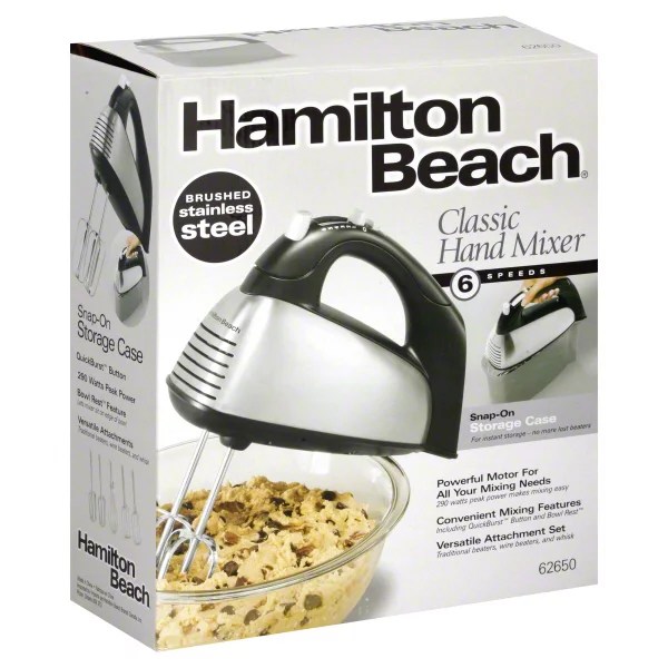 Hamilton Beach Classic 6Speed Hand Mixer Shop Kitchen & Dining at HEB