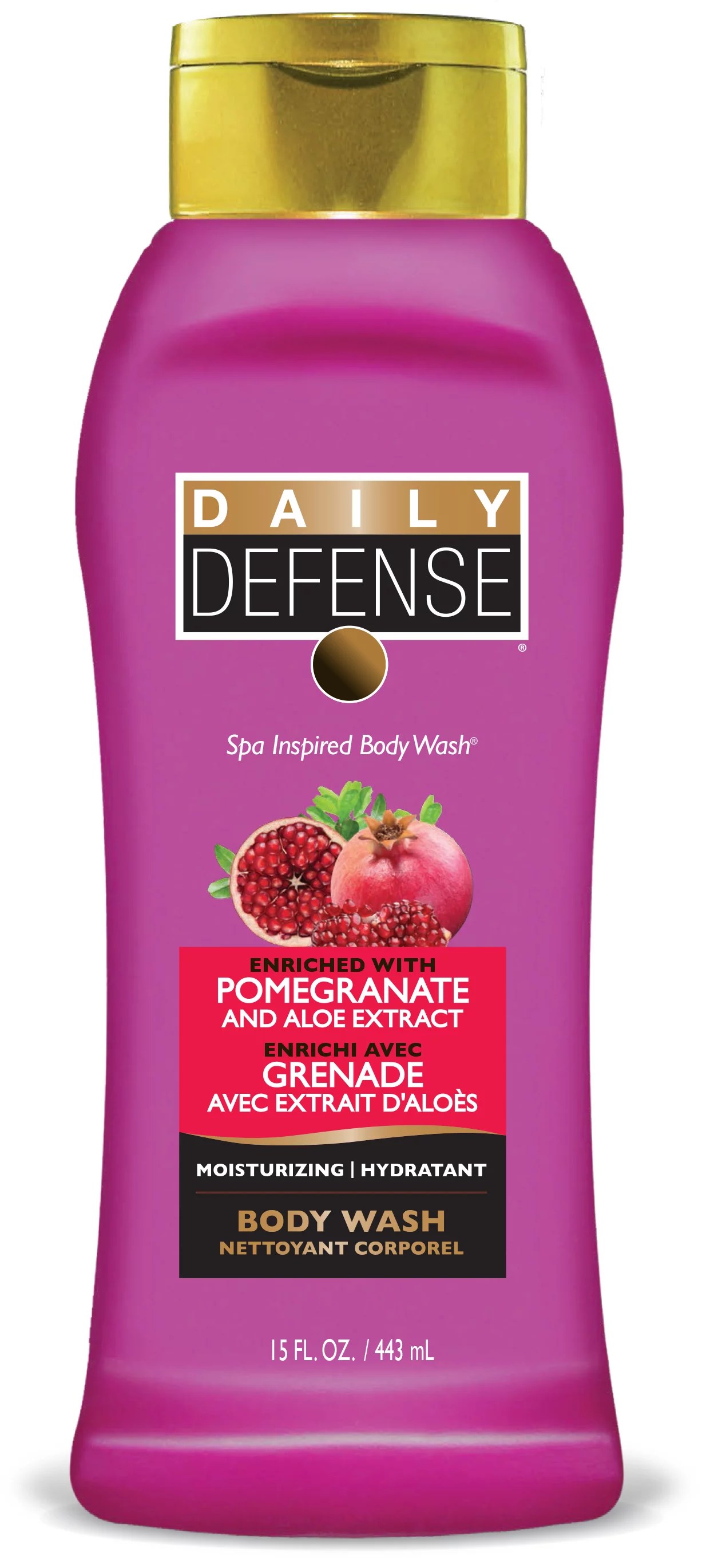 Daily Defense Pomegranate Body Wash Shower Gel Shop Cleansers & Soaps