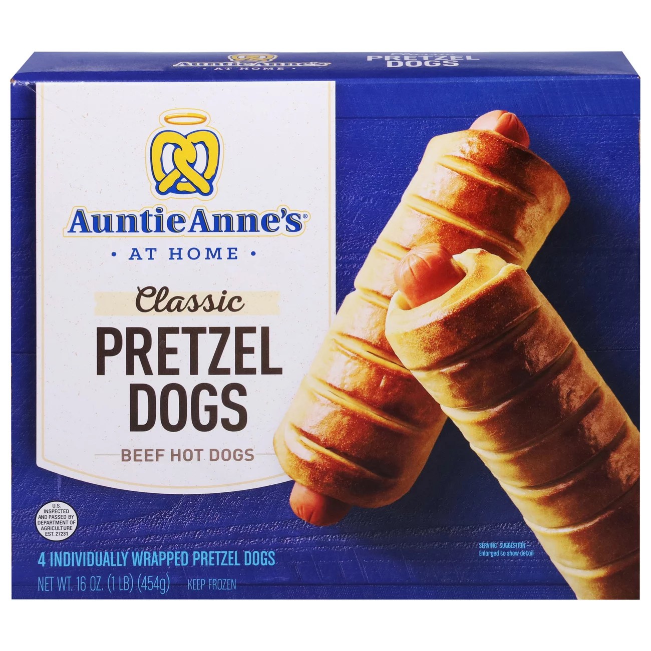 Auntie Anne's Classic Pretzel Dogs Shop Sausages & Hot Dogs at HEB