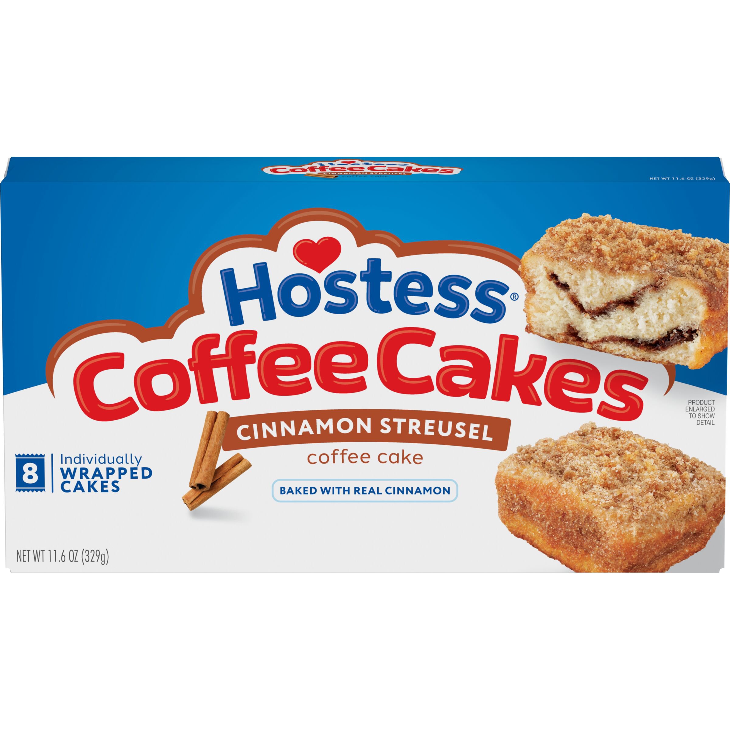 Hostess Cinnamon Streusel Coffee Cakes Shop Snack Cakes at HEB