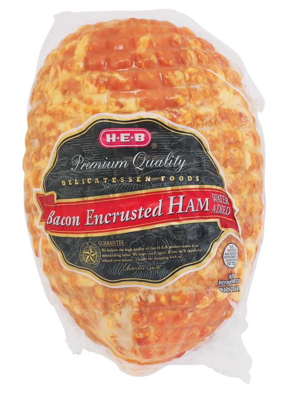 HEB Deli Bacon Encrusted Ham Shop Meat at HEB