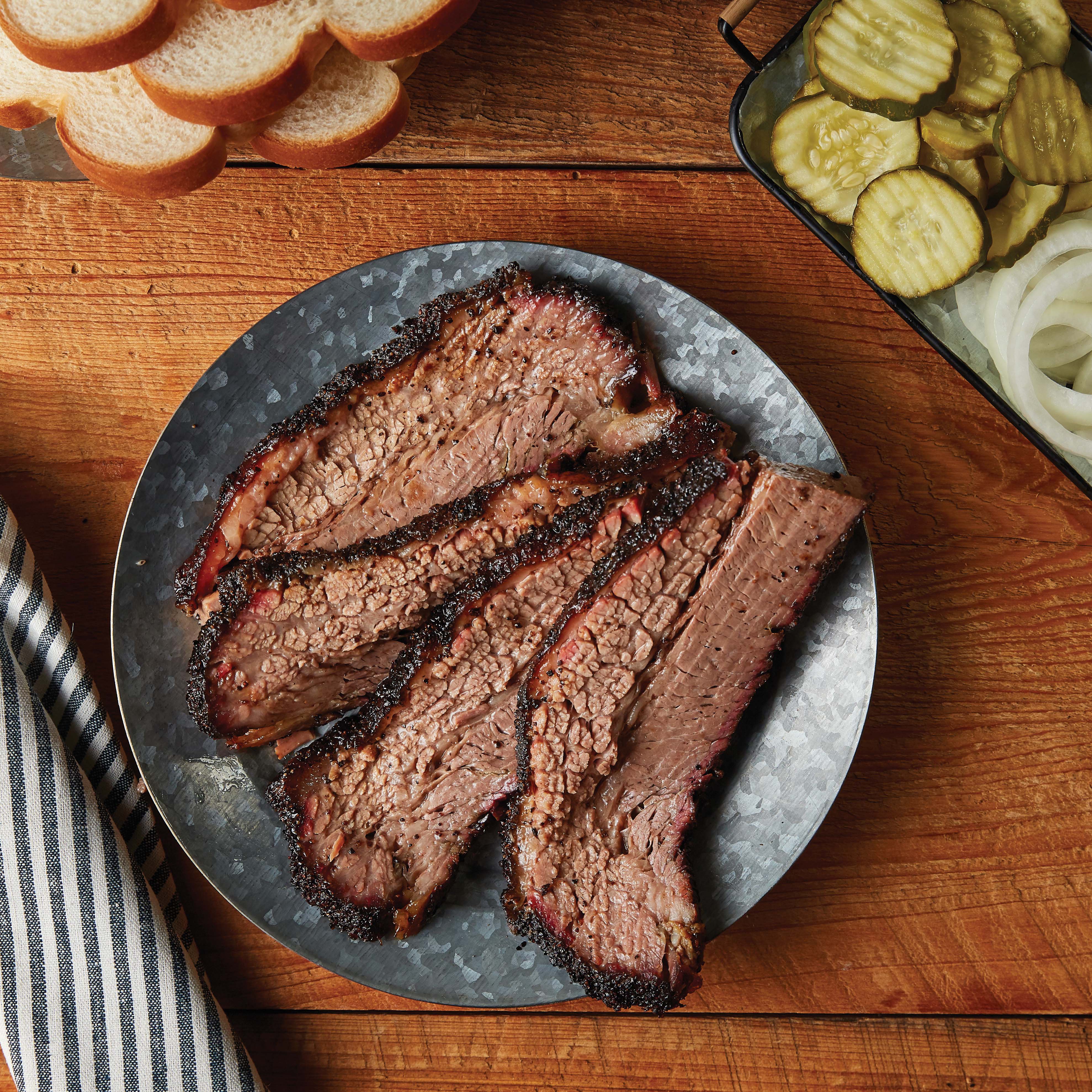True Texas Natural Fatty Brisket Shop True Texas Barbecue at HEB
