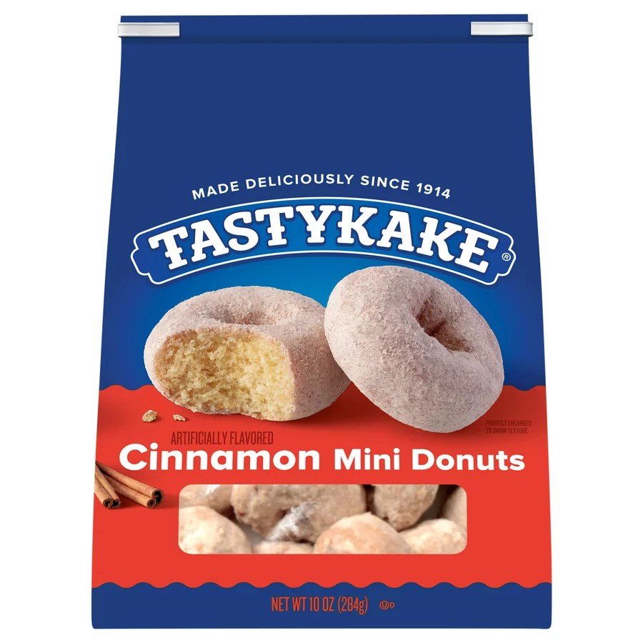 Tastykake Cinnamon Mini Donuts Shop Snack Cakes at HEB