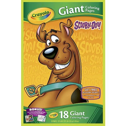 Crayola ScoobyDoo Giant Coloring Pages Shop Books & coloring at HEB
