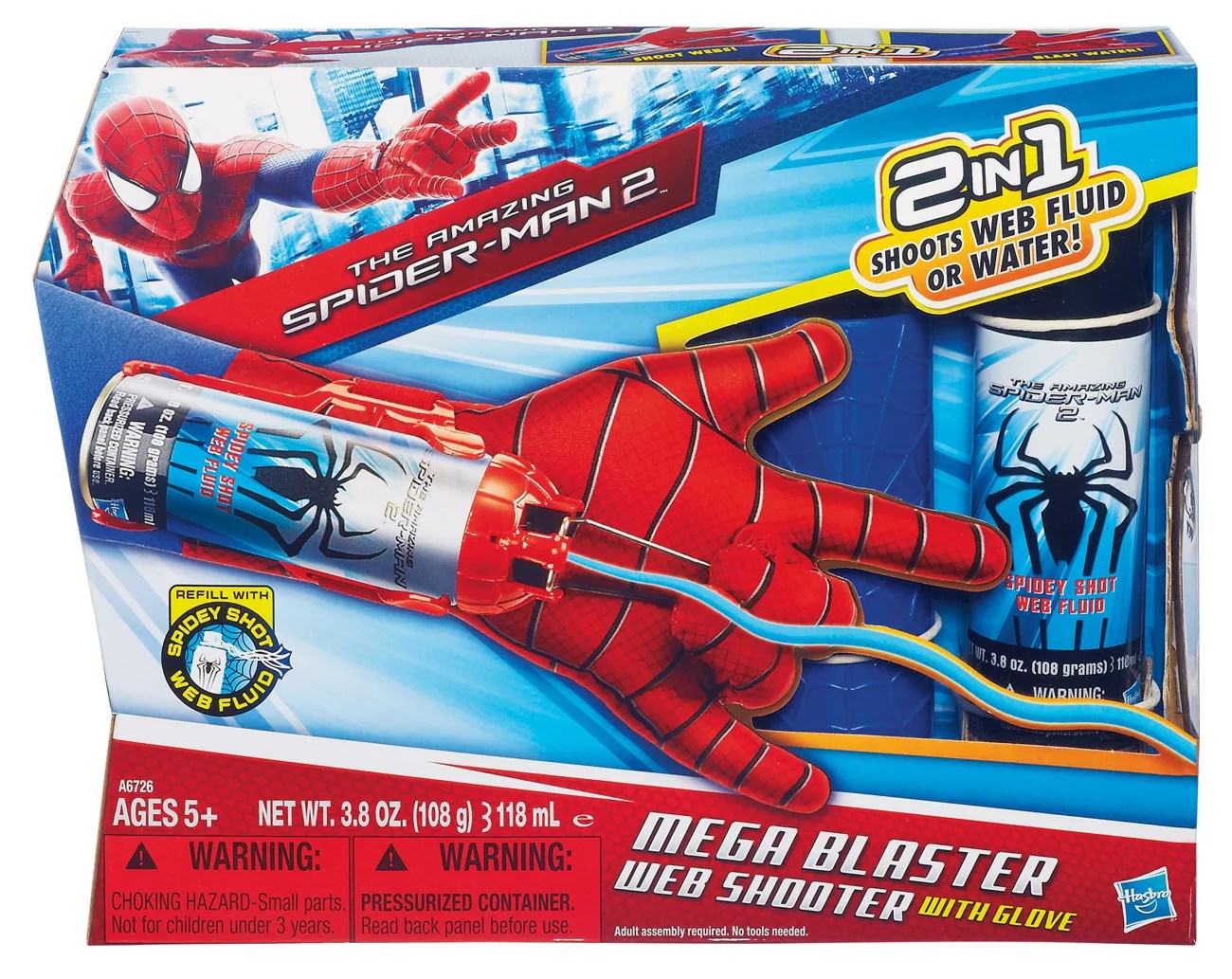 SpiderMan Super  Slinger Blaster Gun ubicaciondepersonas.cdmx.gob.mx