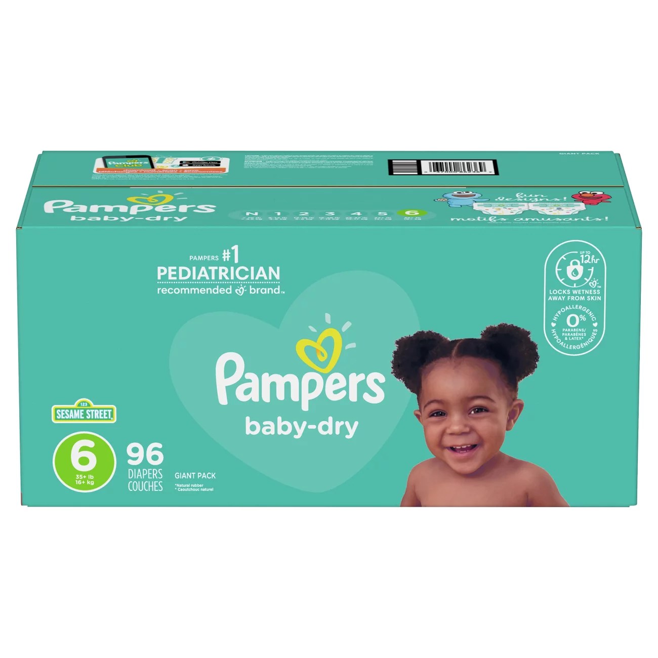 Pampers BabyDry Diapers Size 6 Shop Diapers at HEB