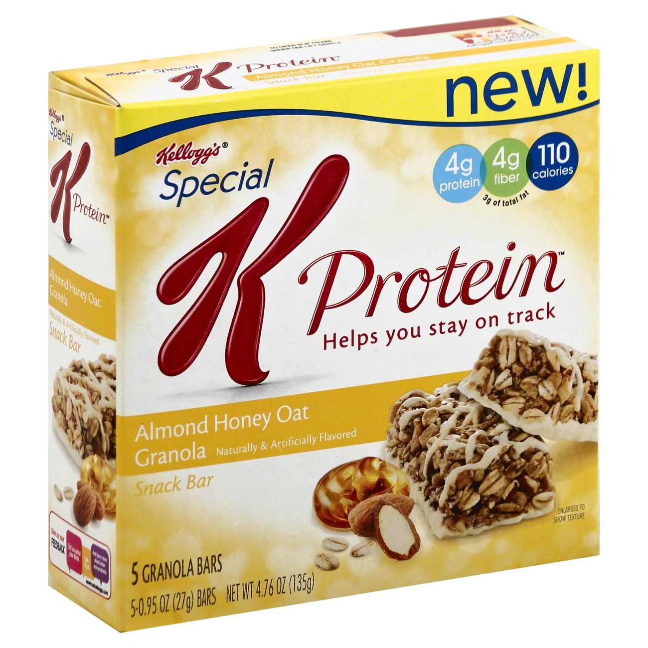 Kellogg's Special K Protein Almond Honey Oat Granola Bars Shop