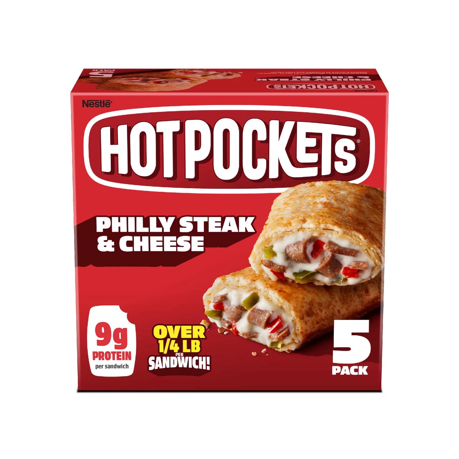 Hot Pockets Philly Steak & Cheese Frozen Sandwiches Shop
