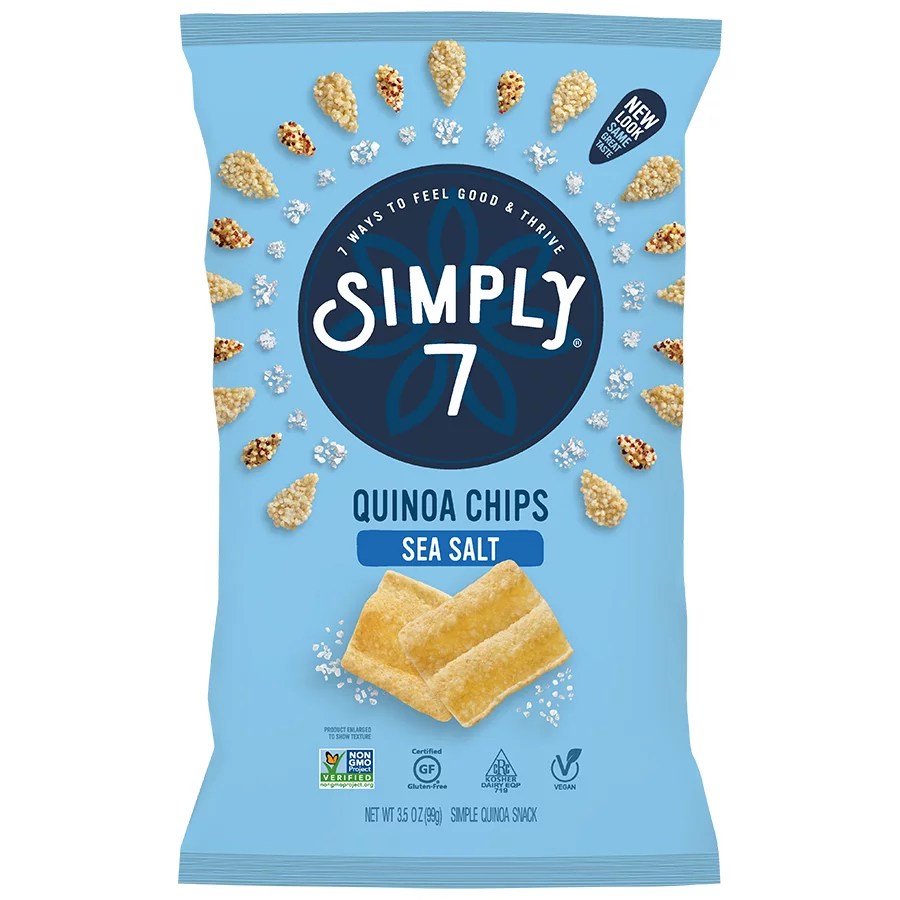 Simply 7 Sea Salt Quinoa Chips Shop Chips at HEB