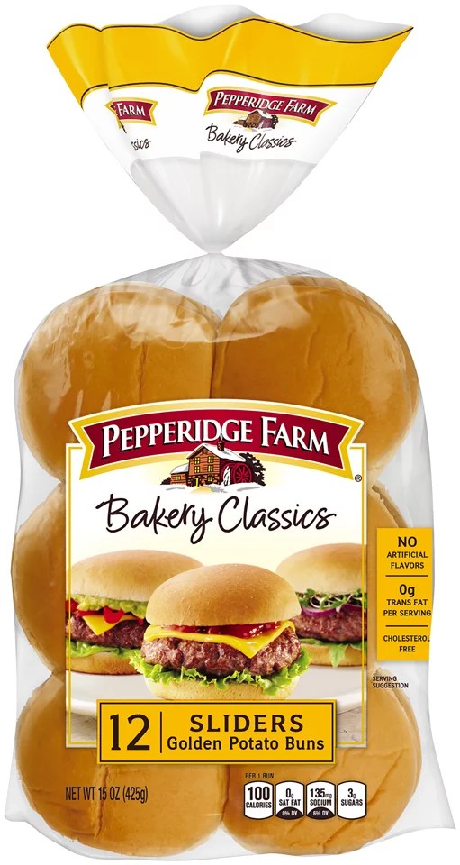 Pepperidge Farm Golden Potato Slider Buns Shop Bread at HEB