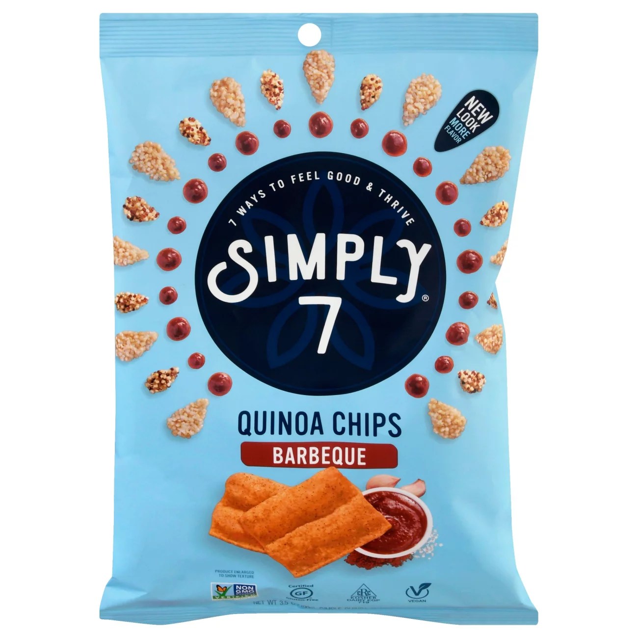 Simply 7 BBQ Quinoa Chips Shop Chips at HEB