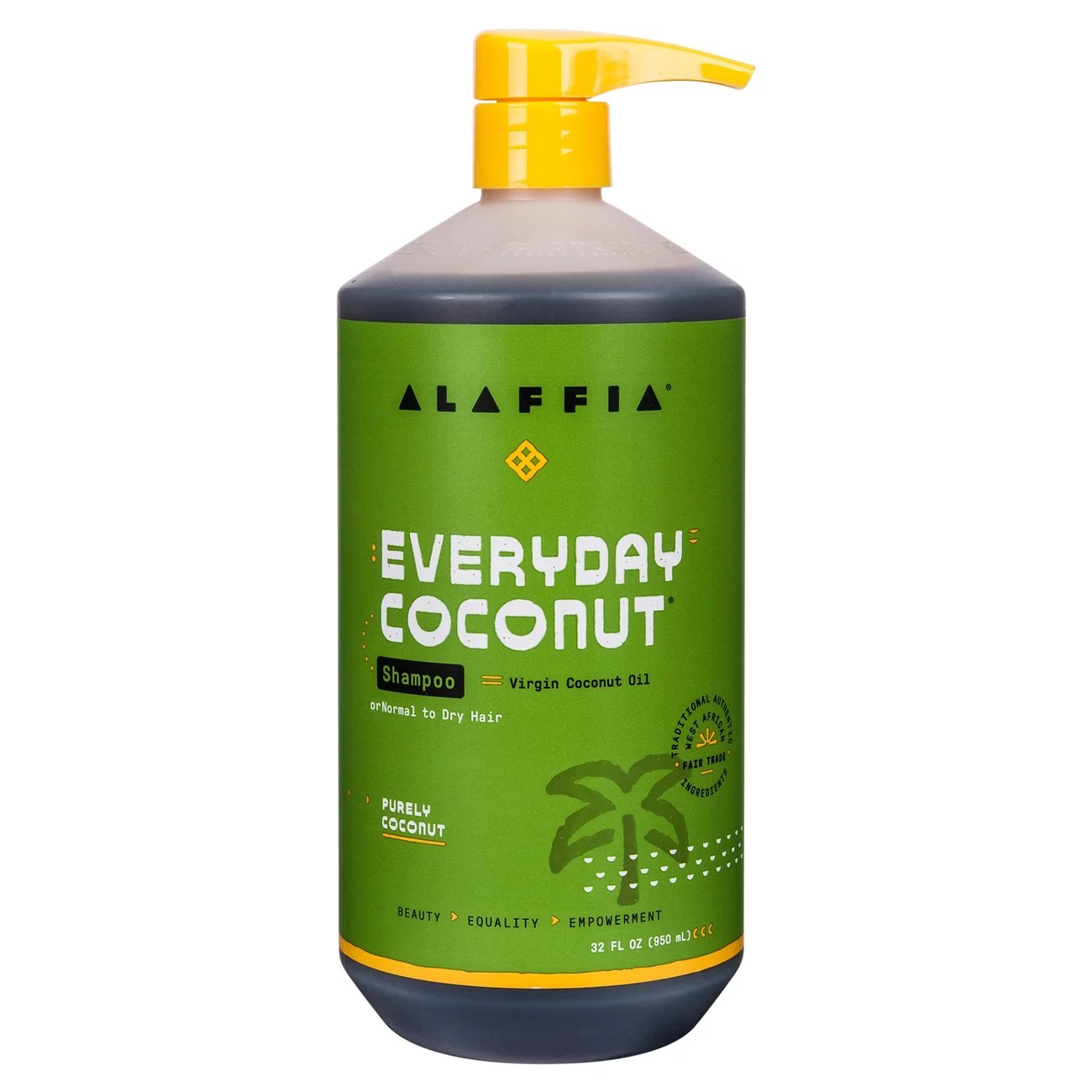 Alaffia Everyday Coconut Shampoo Purely Coconut Shop Hair Care at HEB