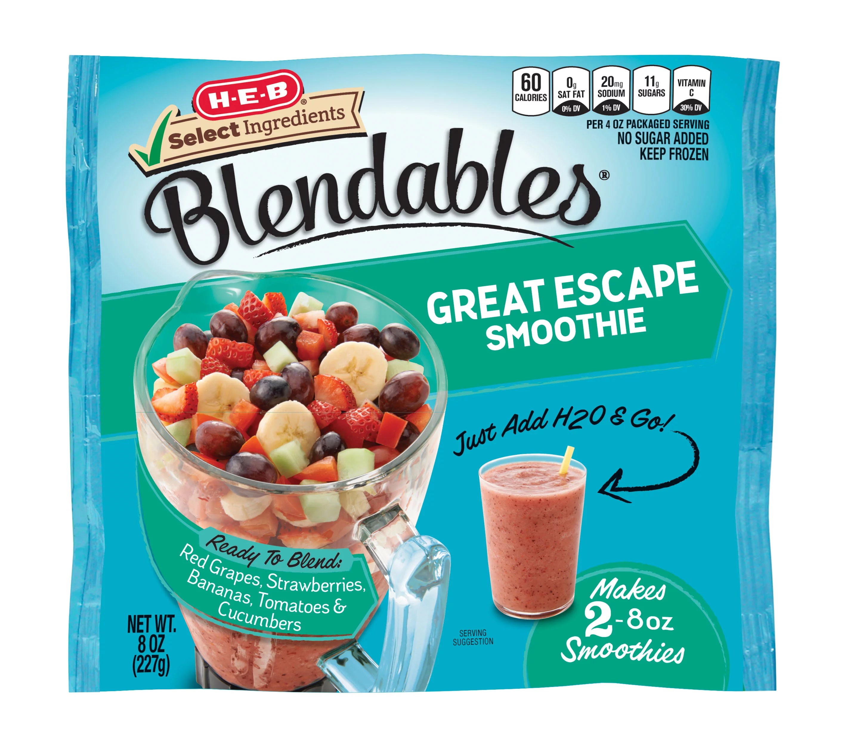 HEB Select Ingredients Blendables Great Escape Smoothie Shop Juice & Smoothies at HEB