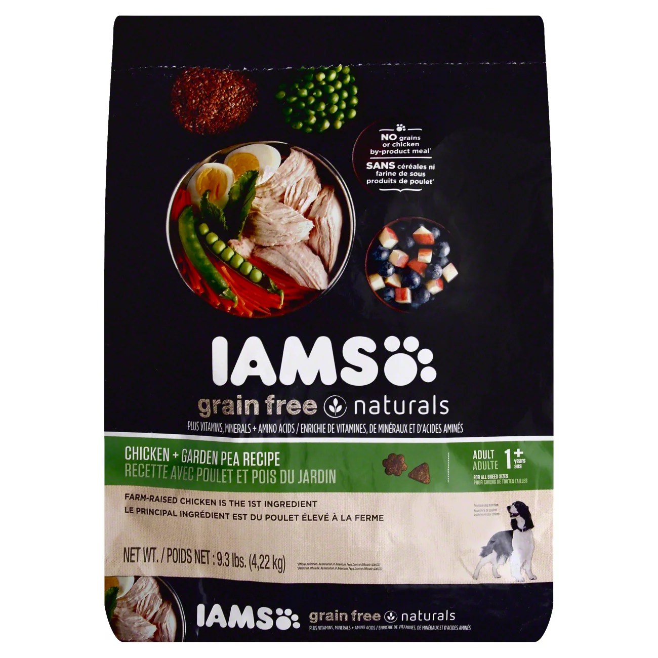 Iams Grain Free Naturals Chicken and Garden Pea Recipe Dog Food Shop