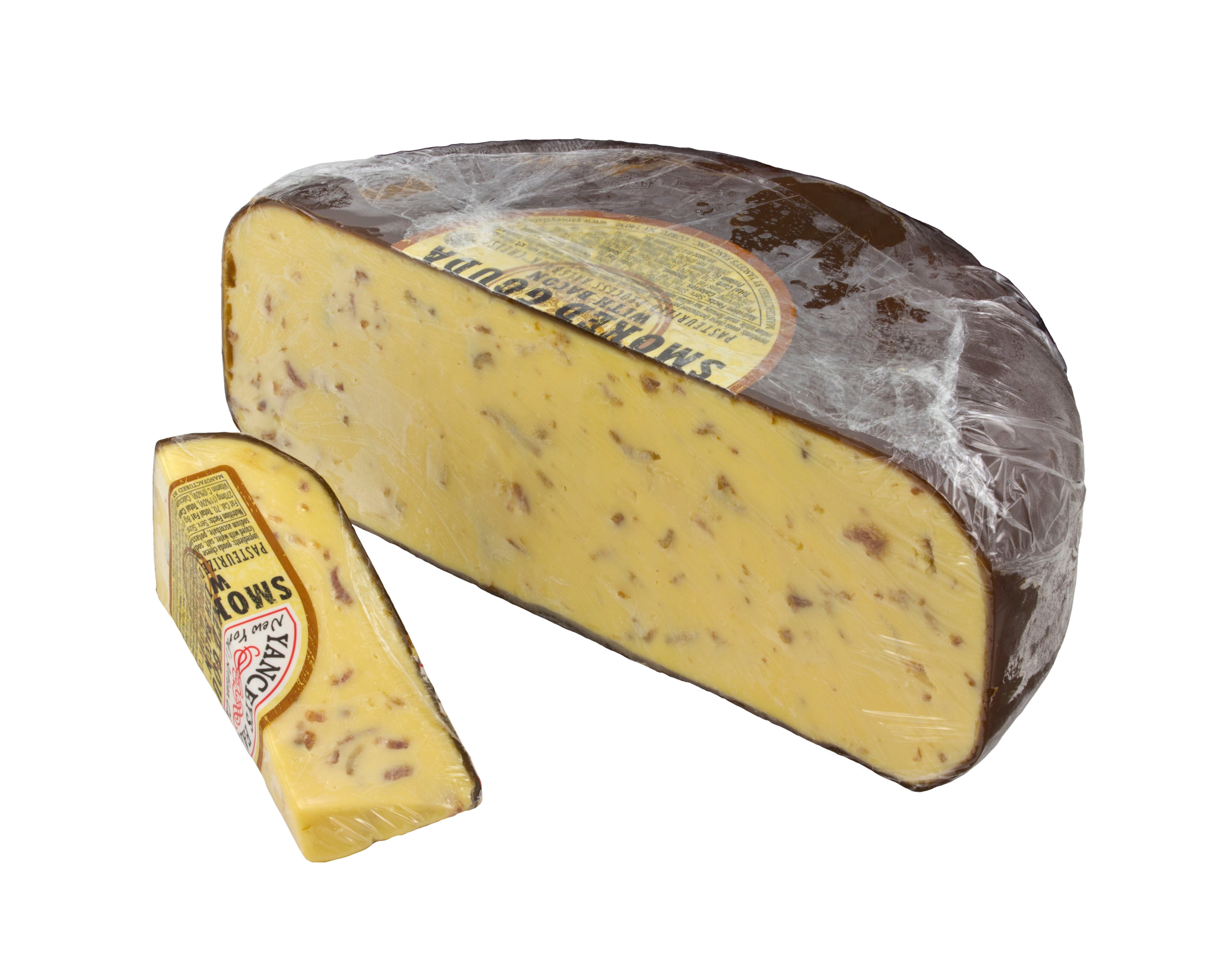 Yancey's Fancy Smoked Gouda Cheese with Bacon Shop Cheese at HEB